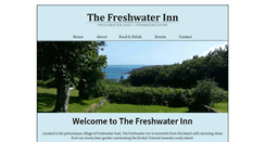 Desktop Screenshot of freshwaterinn.co.uk